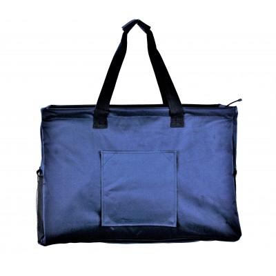 12002- NAVY LARGE SHOPPING BASKET OR UTILITY BASKET
